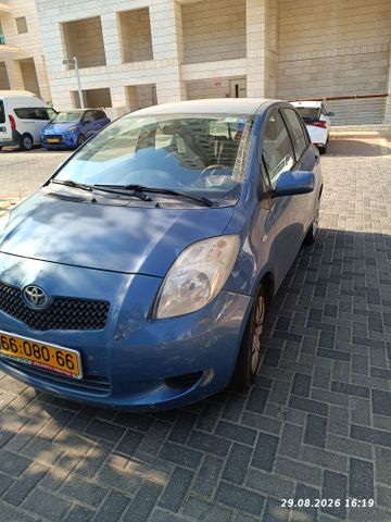 מודעת רכב טויוטה יאריס