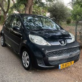 מודעת רכב פיג'ו 107