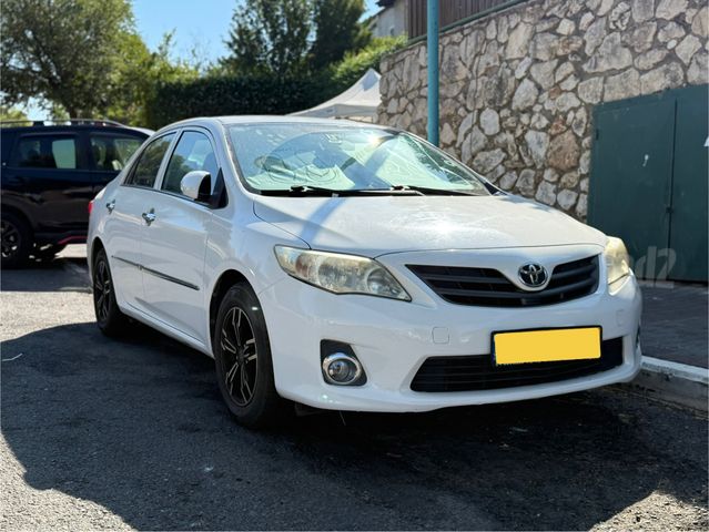 מודעת רכב טויוטה קורולה