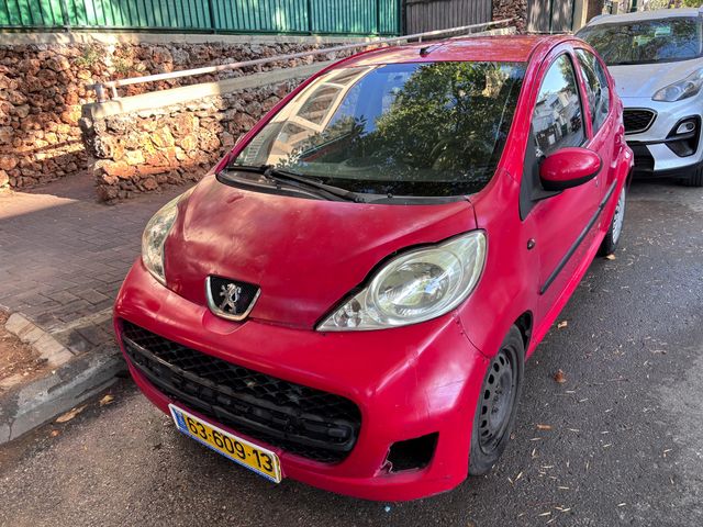 מודעת רכב פיג'ו 107