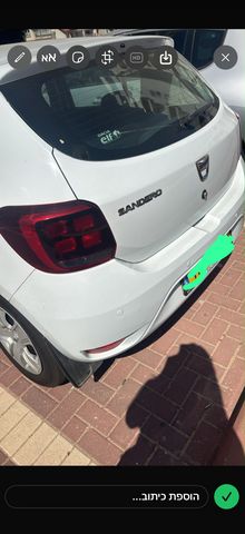 מודעת רכב דאצ'יה סנדרו