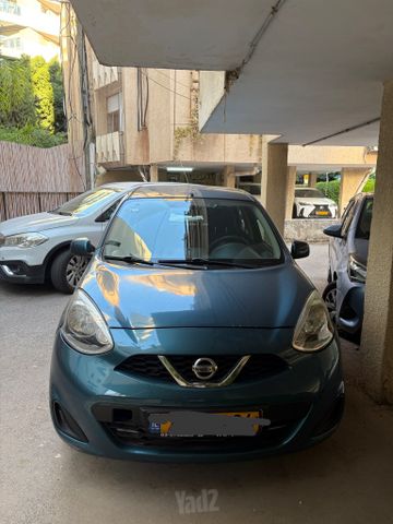 מודעת רכב ניסאן מיקרה