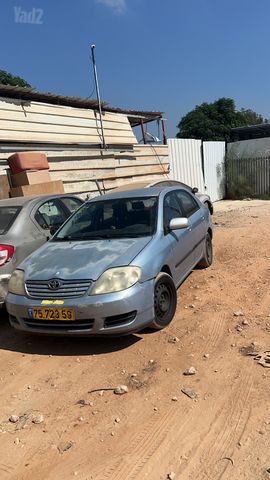 מודעת רכב טויוטה קורולה