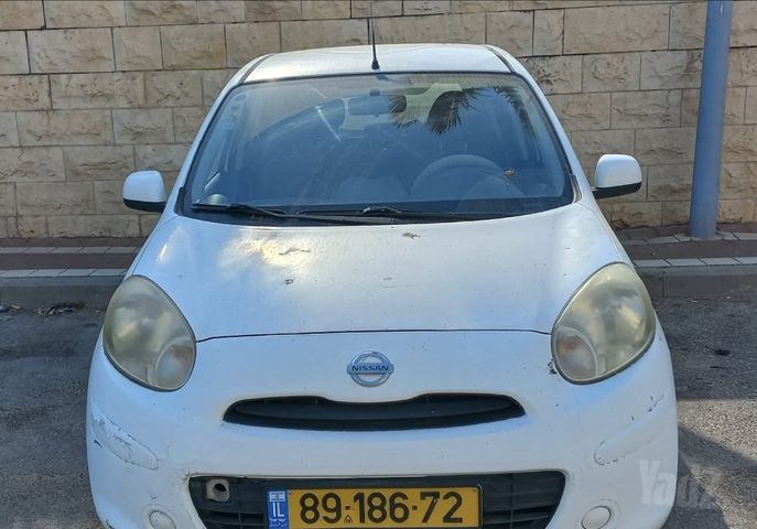 מודעת רכב ניסאן מיקרה