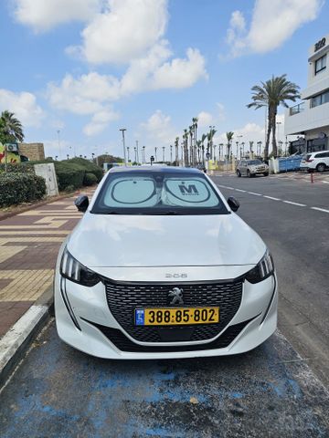 מודעת רכב פיג'ו 208