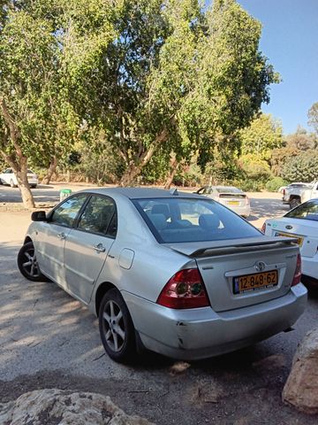 מודעת רכב טויוטה קורולה