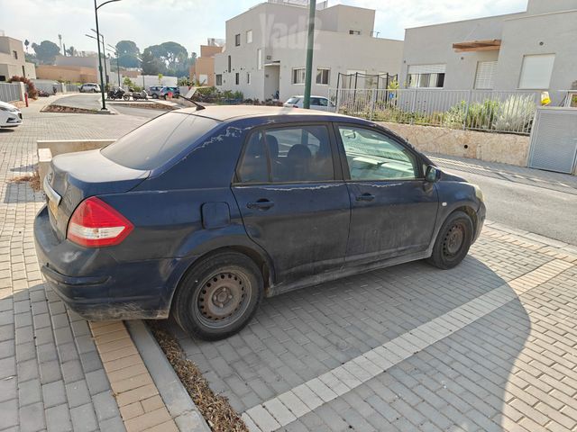מודעת רכב ניסאן טידה