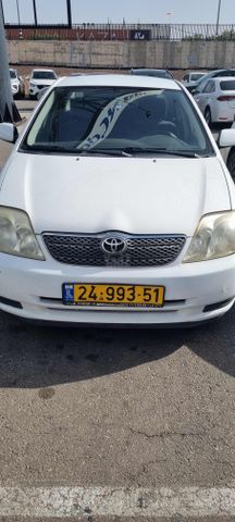מודעת רכב טויוטה קורולה