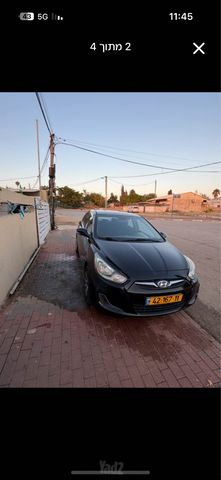 מודעת רכב יונדאי אקסנט i25