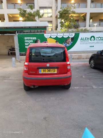 מודעת רכב פיאט פנדה