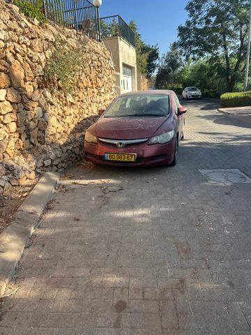מודעת רכב הונדה סיוויק