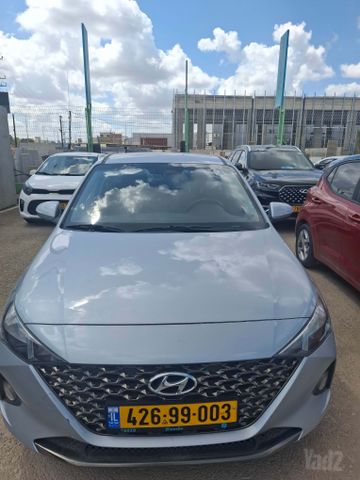 מודעת רכב יונדאי אקסנט i25