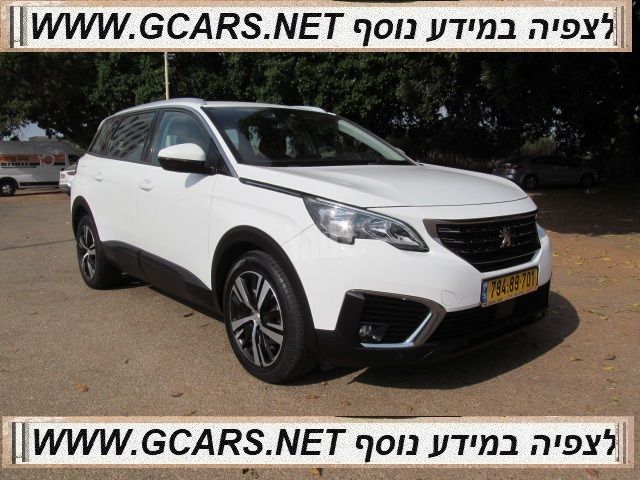 מודעת רכב פיג'ו 5008