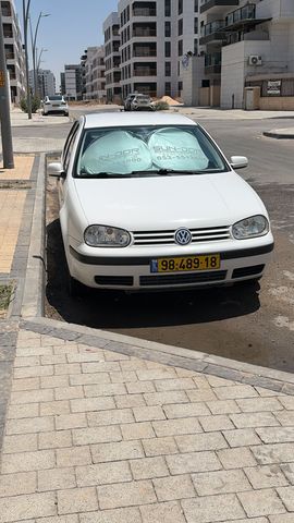 מודעת רכב פולקסווגן גולף
