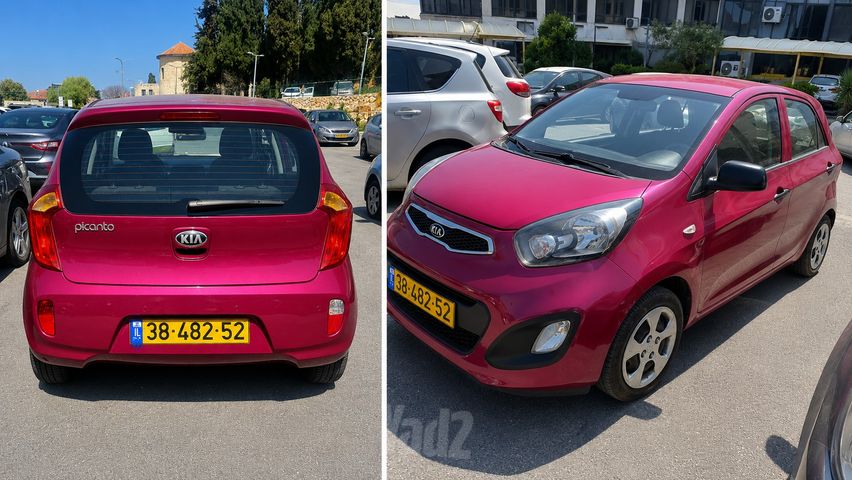 מודעת רכב קיה פיקנטו