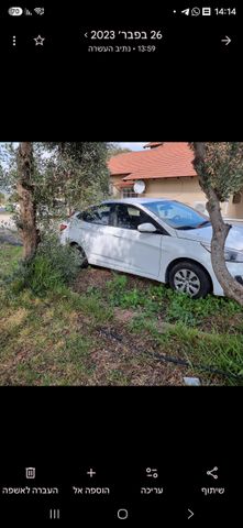 מודעת רכב יונדאי אקסנט i25