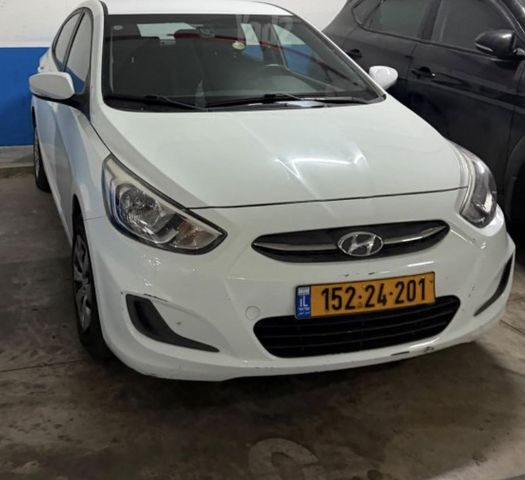 מודעת רכב יונדאי אקסנט i25