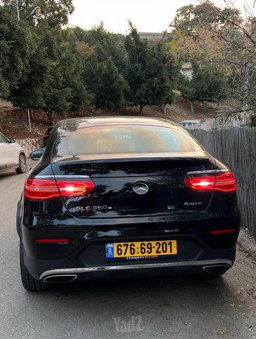 מודעת רכב מרצדס-בנץ GLC קופה