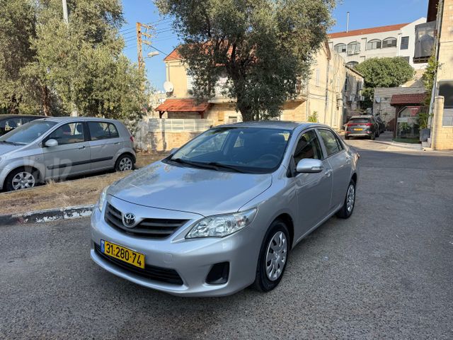 מודעת רכב טויוטה קורולה