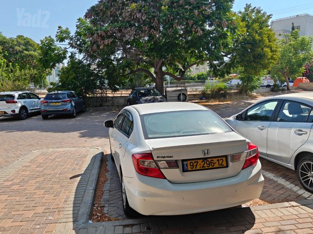 מודעת רכב הונדה סיוויק