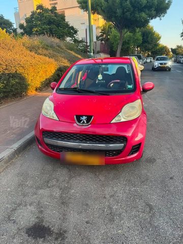 מודעת רכב פיג'ו 107