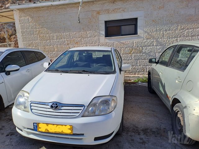 מודעת רכב טויוטה קורולה