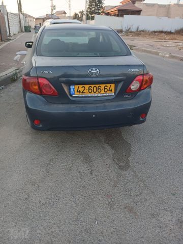 מודעת רכב טויוטה קורולה