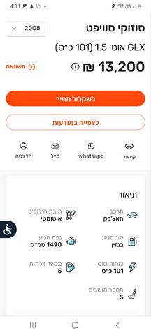 סוזוקי סוויפט