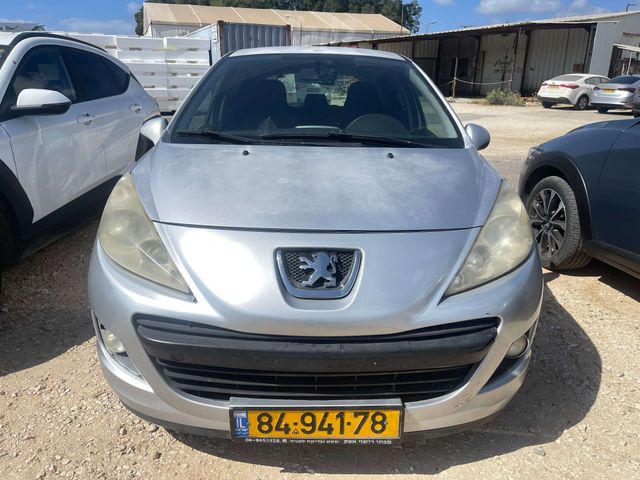 מודעת רכב פיג'ו 207