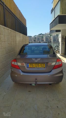 מודעת רכב הונדה סיוויק