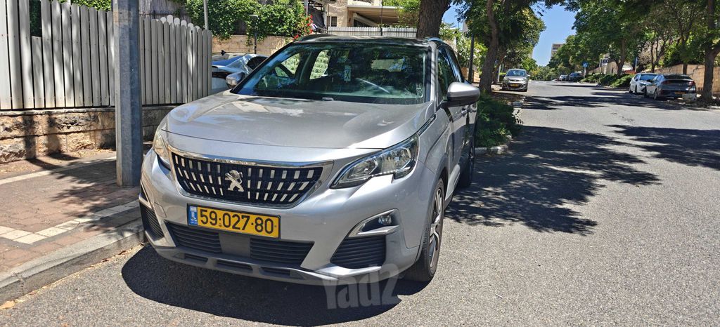 מודעת רכב פיג'ו 3008