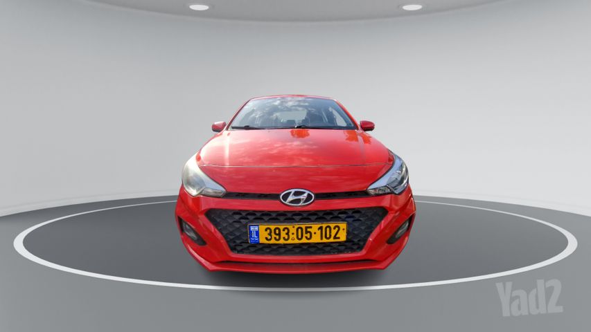 מודעת רכב יונדאי i20