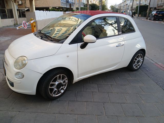 מודעת רכב פיאט 500