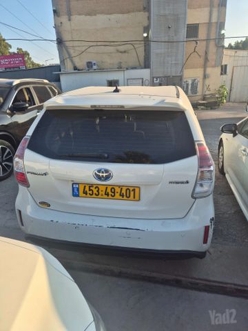 מודעת רכב טויוטה פריוס פלוס