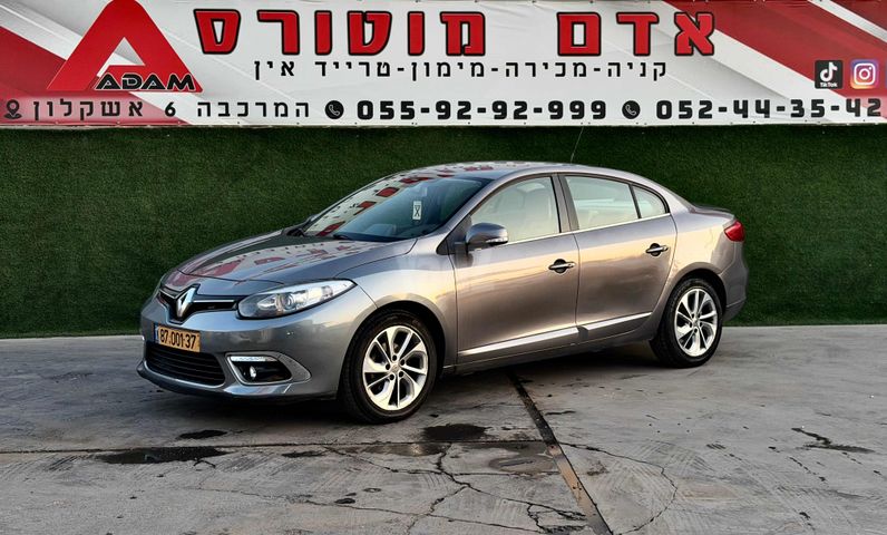 מודעת רכב רנו פלואנס