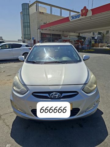 מודעת רכב יונדאי אקסנט i25