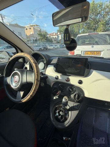 מודעת רכב פיאט 500
