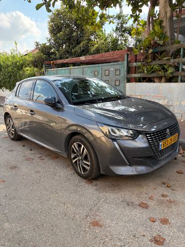 מודעת רכב פיג'ו 208