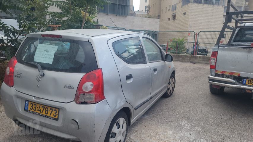 מודעת רכב סוזוקי אלטו