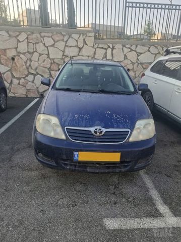 מודעת רכב טויוטה קורולה