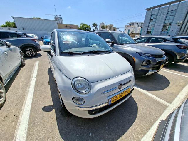 מודעת רכב פיאט 500