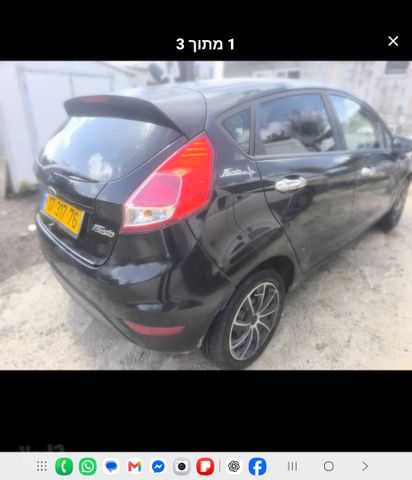 מודעת רכב פורד פיאסטה