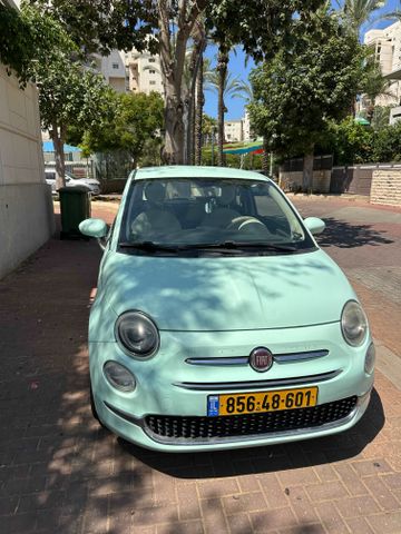מודעת רכב פיאט 500