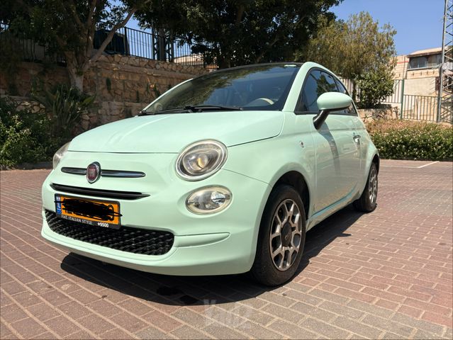 מודעת רכב פיאט 500