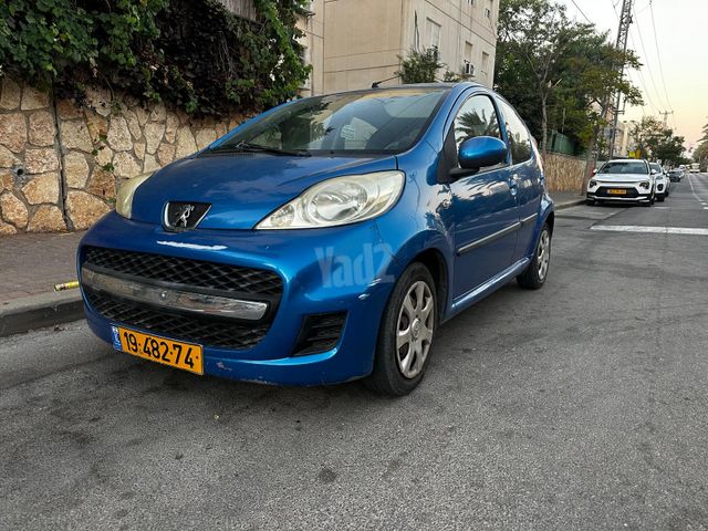 מודעת רכב פיג'ו 107