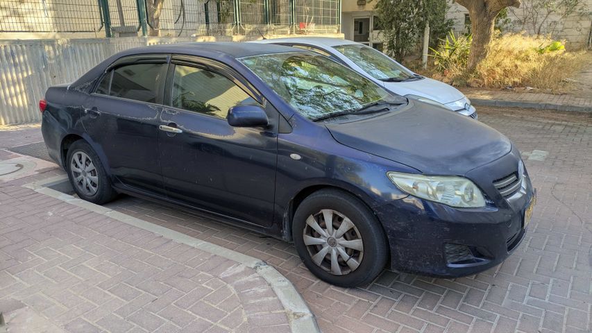 מודעת רכב טויוטה קורולה