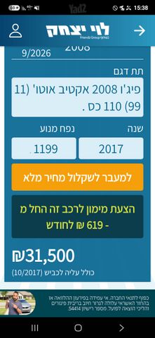 פיג'ו 2008