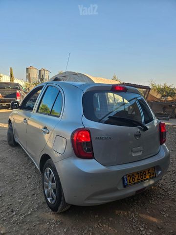 מודעת רכב ניסאן מיקרה