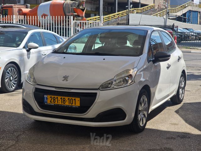 מודעת רכב פיג'ו 208
