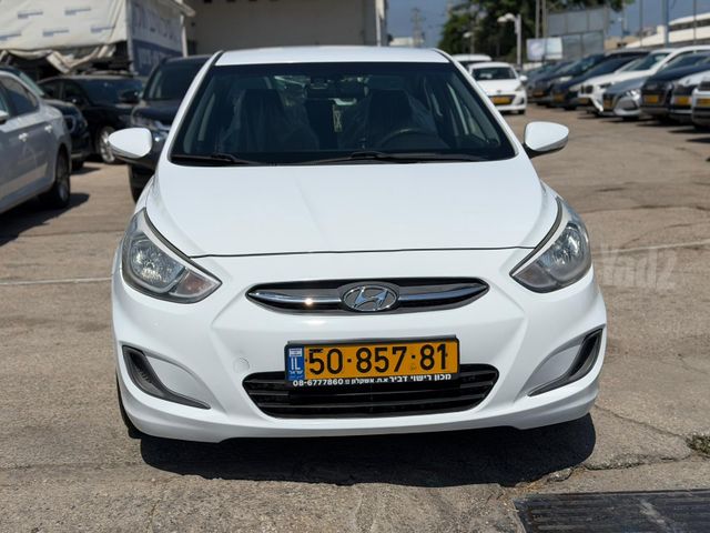 מודעת רכב יונדאי אקסנט i25